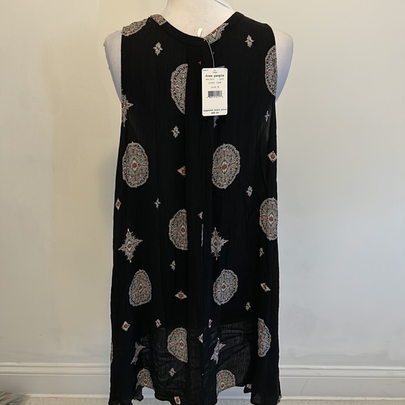 Free People Tree Swing Tunic Raven Combo - Picture 3 of 8